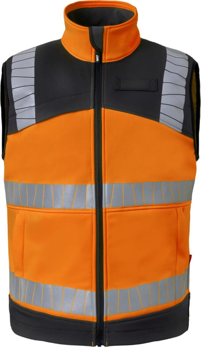HAVEP Bodywarmer High Vis 50415 - Fluo Oranje/Charcoal - S