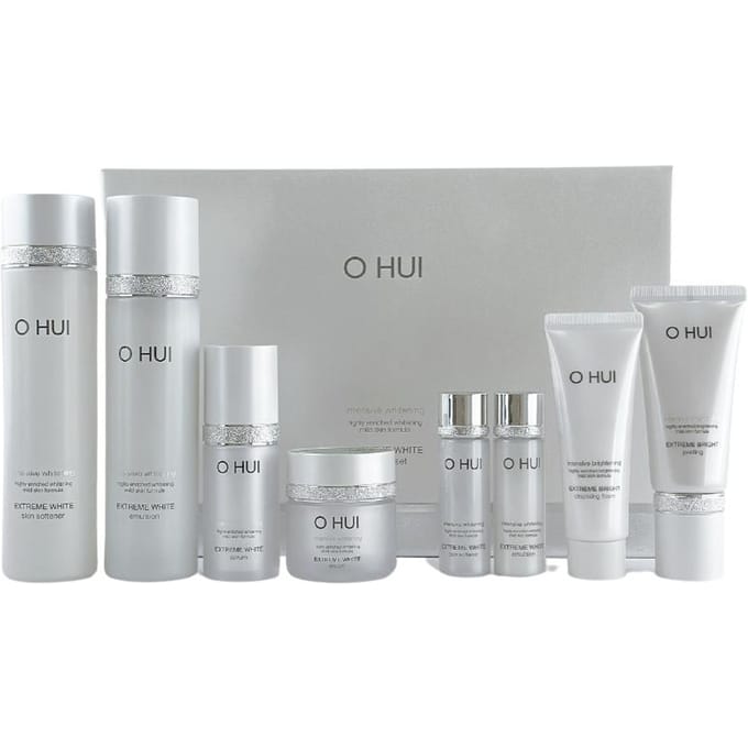 O HUI Extreme White Special Set 8 items + willekeurig cadeau white