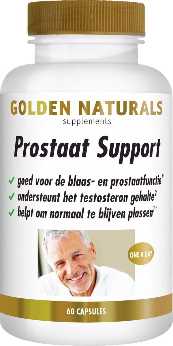 Golden Naturals Prostaat Support (60 veganistische capsules)