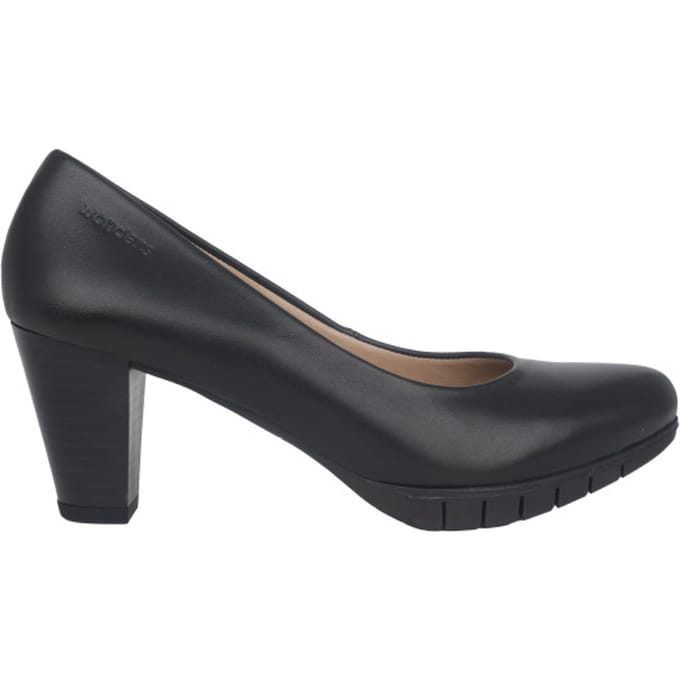 Wonders Lucy - dames pump - Zwart - maat 37 (EU) 4 (UK)