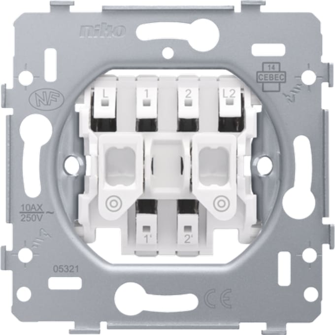 Niko Basis Element Drukknop - 170-75015