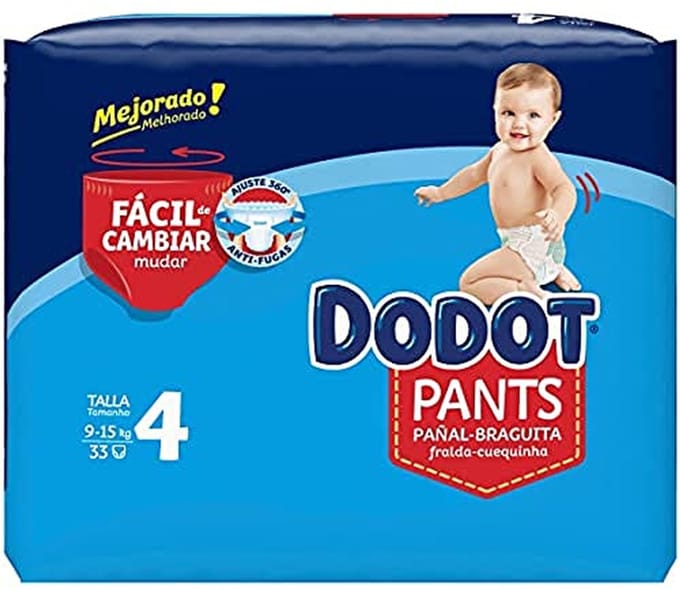 Baby Luier Broekjes Maat 4 - 33 Stuks