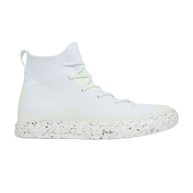 Converse Chuck Taylor All Star Crater Knit High 'White Barely Volt' 36 white