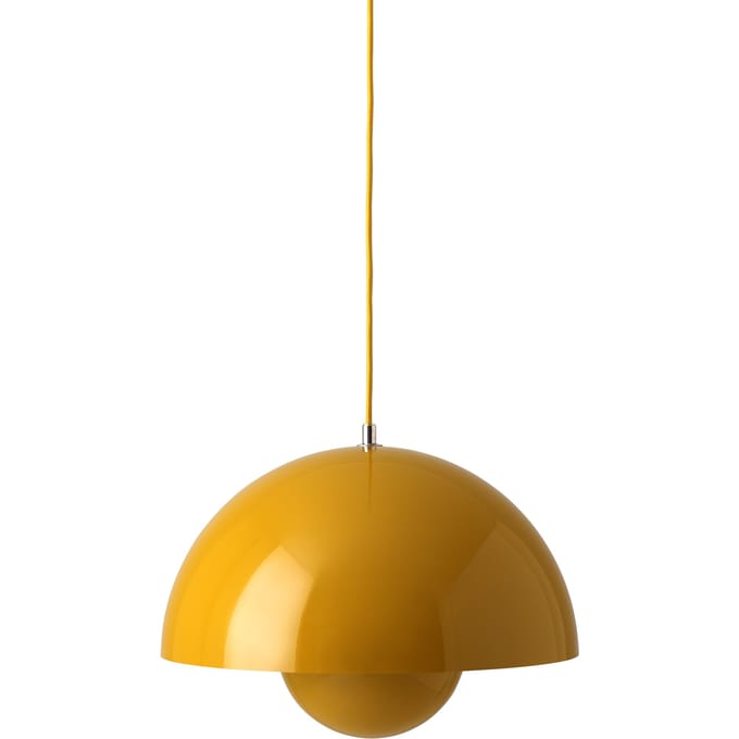 &Tradition Flowerpot Hanglamp VP7 Mosterdgeel
