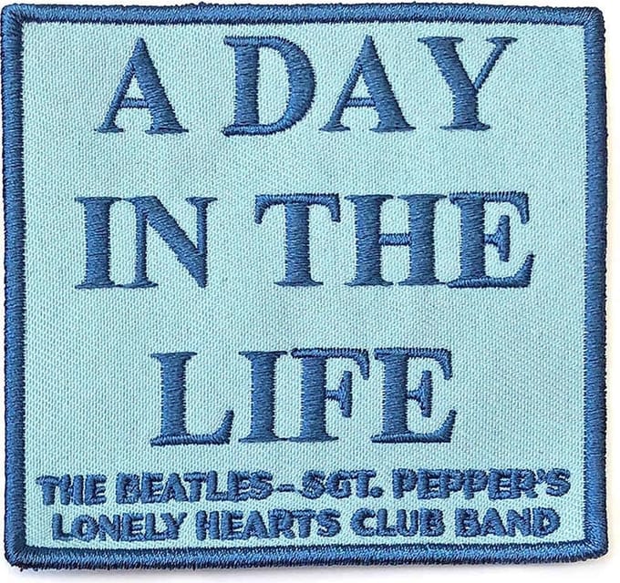 The Beatles - A Day In The Life Patch - Blauw