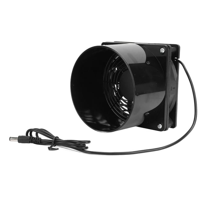 Zonne-afzuigventilatorset 2600RPM 430CFM Efficiënte Koeling Ventilatieset voor Thuis RV Warmhuis