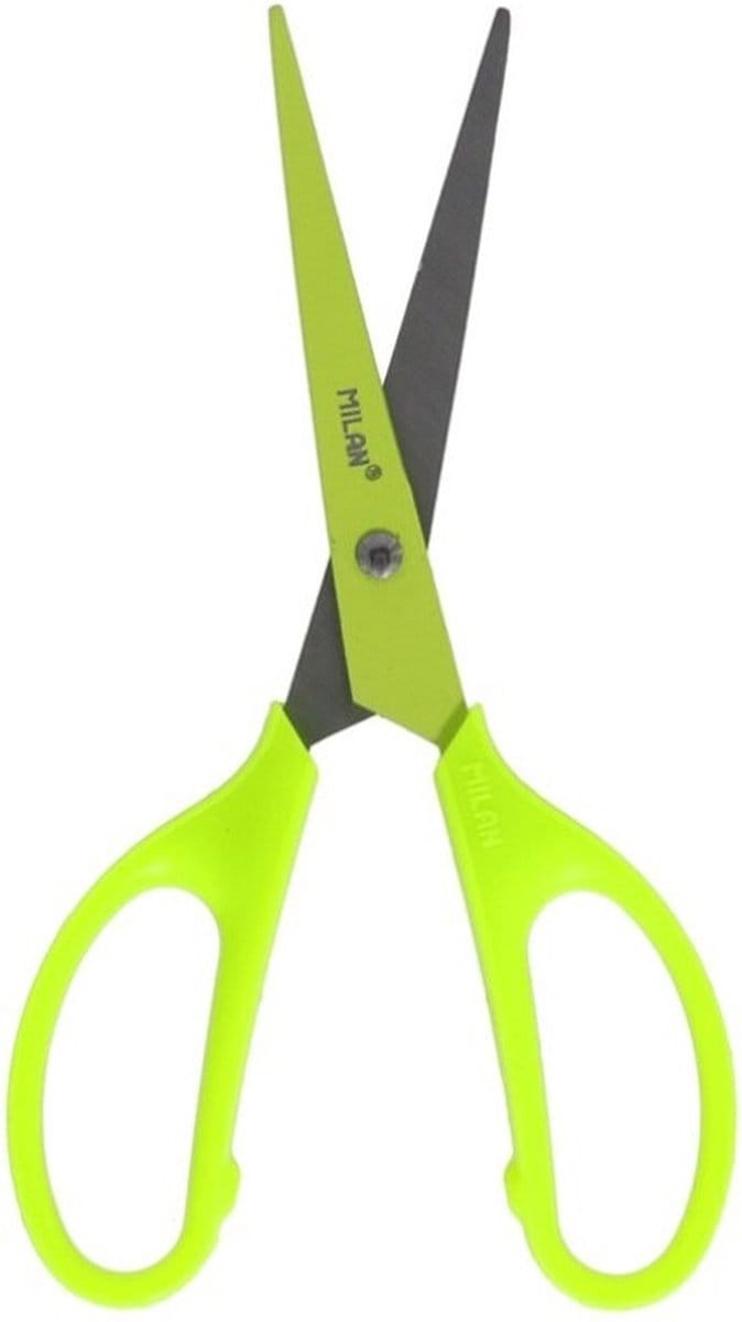 Milan Schaar Acid 17 Cm Staal Felgeel