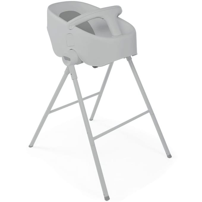 Fauteuil de bain bébé - CHICCO - Bubble Nest - Antiglisse - Cool grey