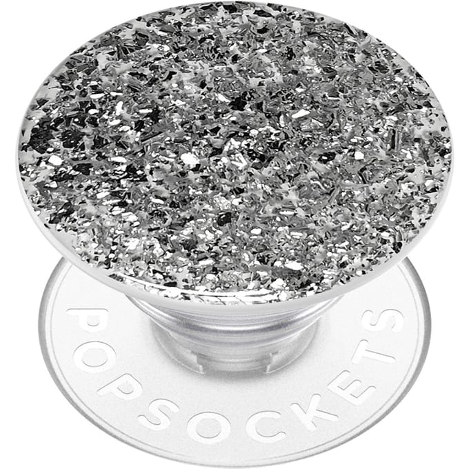 PopSockets PopTop - Confetti Foil Silver