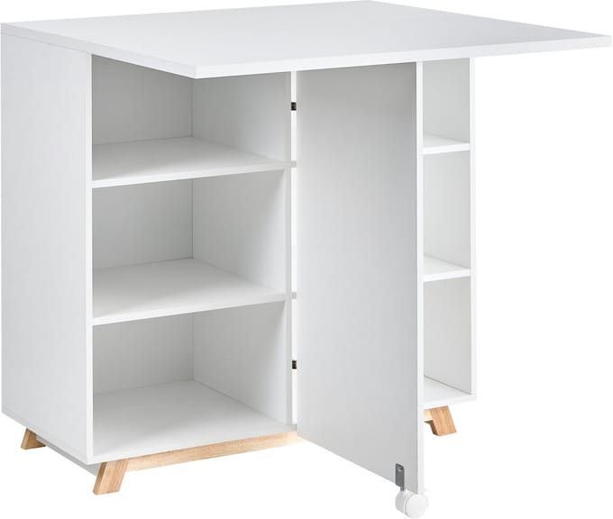FLOMOT - Bureau - Wit - Spaanplaat