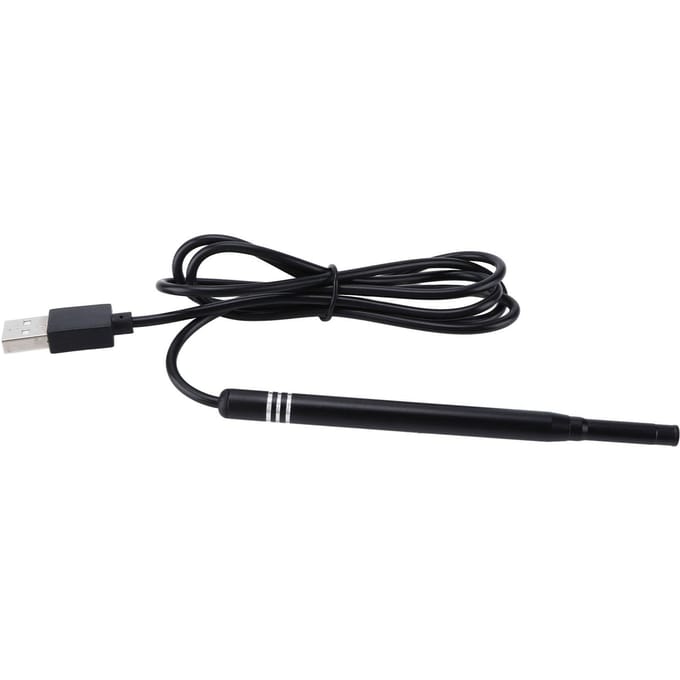 An108 3 In 1 Visuele Endoscoop Camera Lichtgevend Hoge Definitie Compact Draagbaar Oor Endoscoop 5.5mm black
