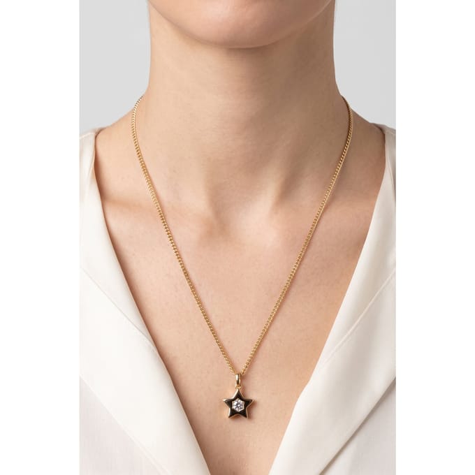 PURELEI Star Kette Gold Größe: OS | Halsketten Outlet | Damen | Gelb