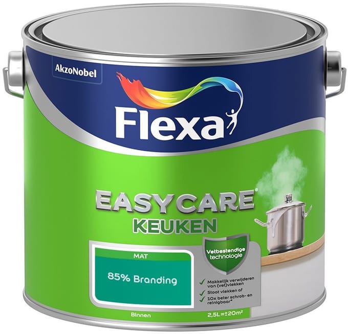 Flexa - Easycare Keuken - 85% Branding - Mengverf - 2,5 L