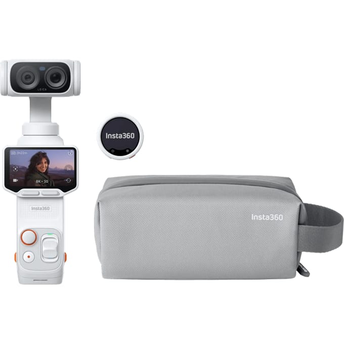 Insta360 - Luna Ultra Creator Bundle Stellar White - Actioncam - Gimbalcamera