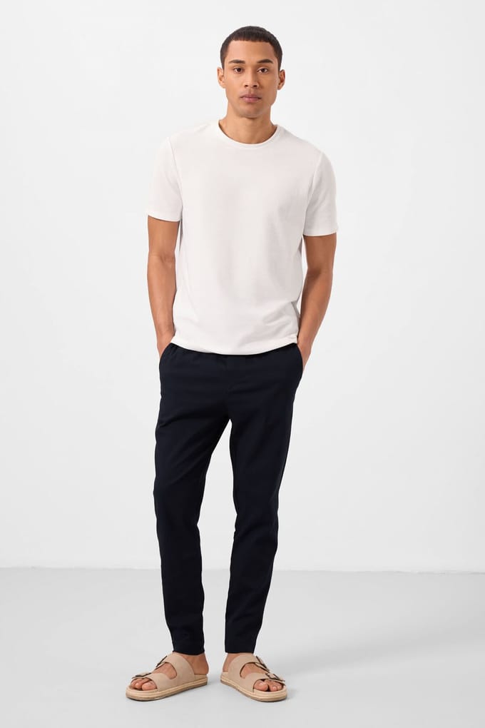 Heren Rechte Gabardine Chino's