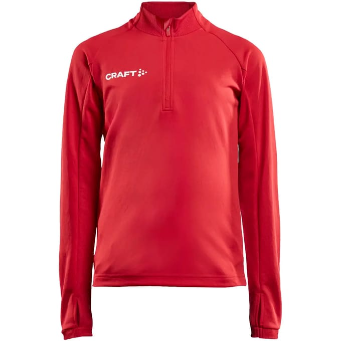 Kinder sweatshirt met 1/2 rits Craft evolve