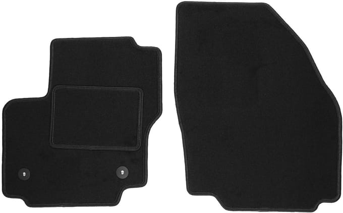Voormatten zwart voor: Ford Galaxy MK2 FL 7-zits (2012-2015)
