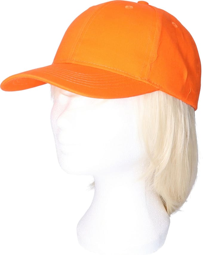 6 panel baseball cap  Navy