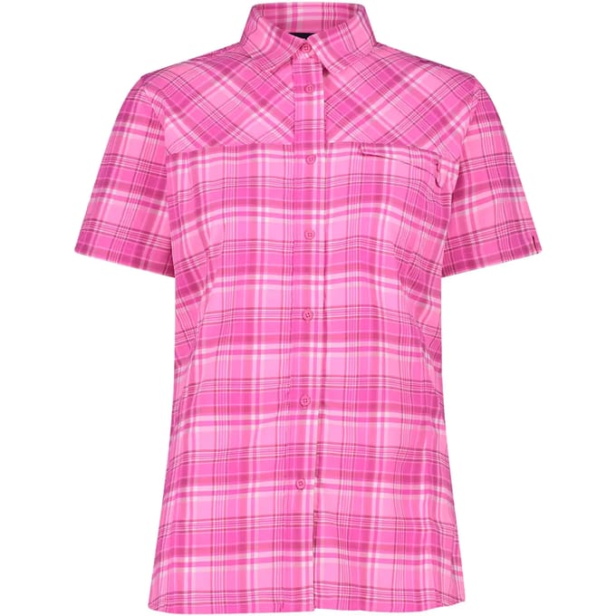 Vrouwelijke geruite blouse CMP