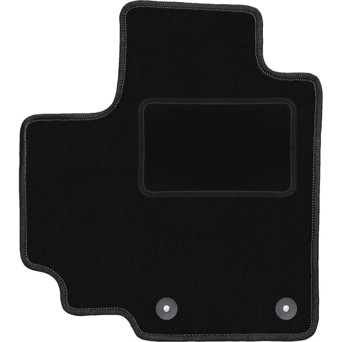Zwarte bestuurdersmat voor: Suzuki Celerio hatchback (2014-)