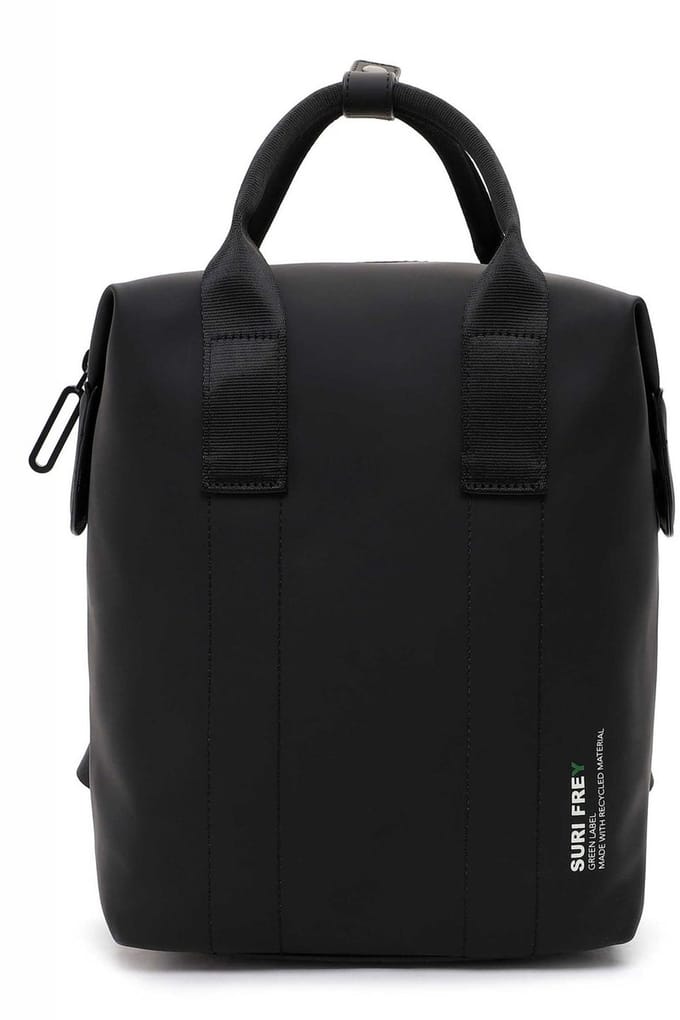 SURI FREY Rugzak SURI Green - Jenny Backpack Black Zwart