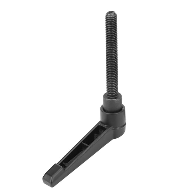 4 STKS Metalen Machineknoppen Verstelbare Bevestigingshandgreep M5 Buitendraad (16 mm)