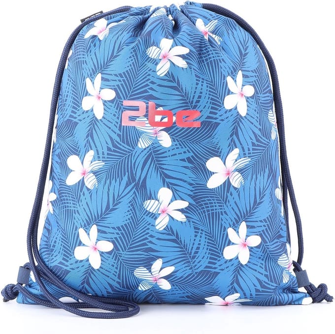 2be Sport Gymtas met trekkoord - Blauw - Blauw