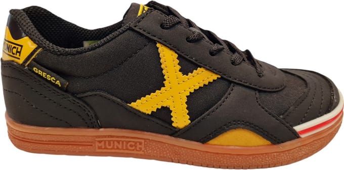Munich Gresca In Zaalvoetbal Schoenen Zwart EU 35