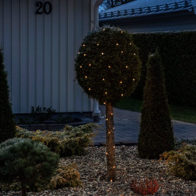 Konstsmide Christmas Lichtketting Tropfen groen + 300-l. + opwikkelaar