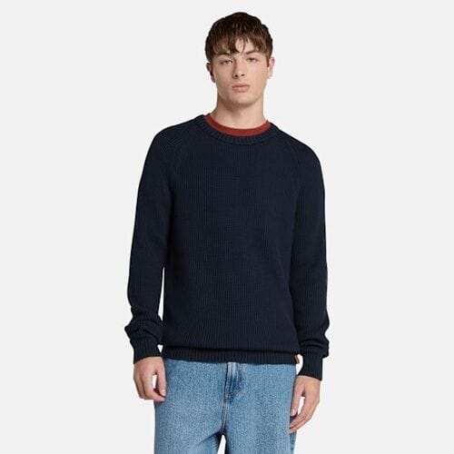 Trui Timberland TB0A6EE54331 - RAGLAN RIB-DARK SAPPHIRE