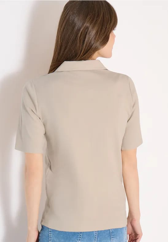 Basis polo met korte mouwen