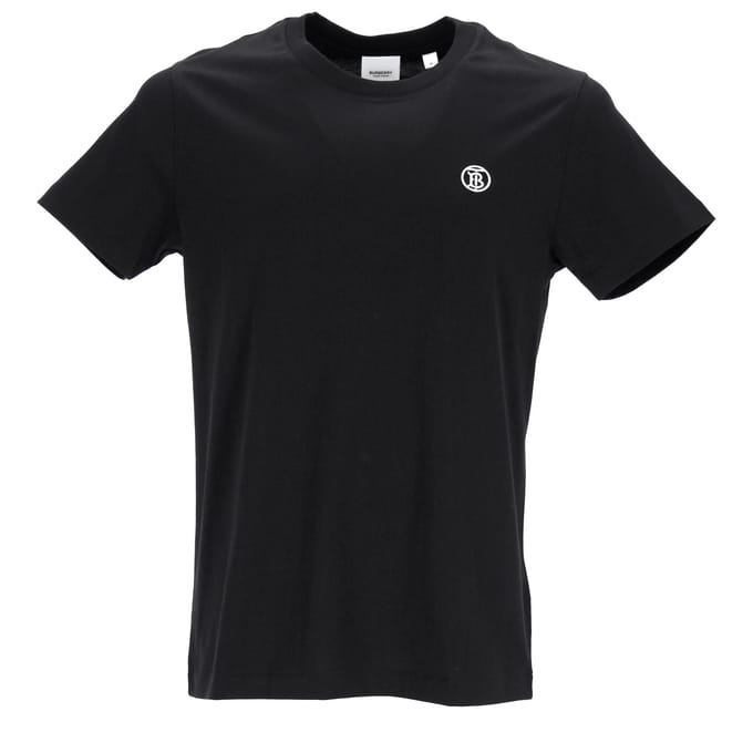 Burberry Logo Geborduurd T-Shirt