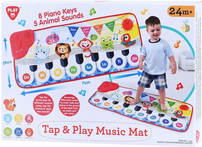Playgo Piano Muziekmat - 71cm