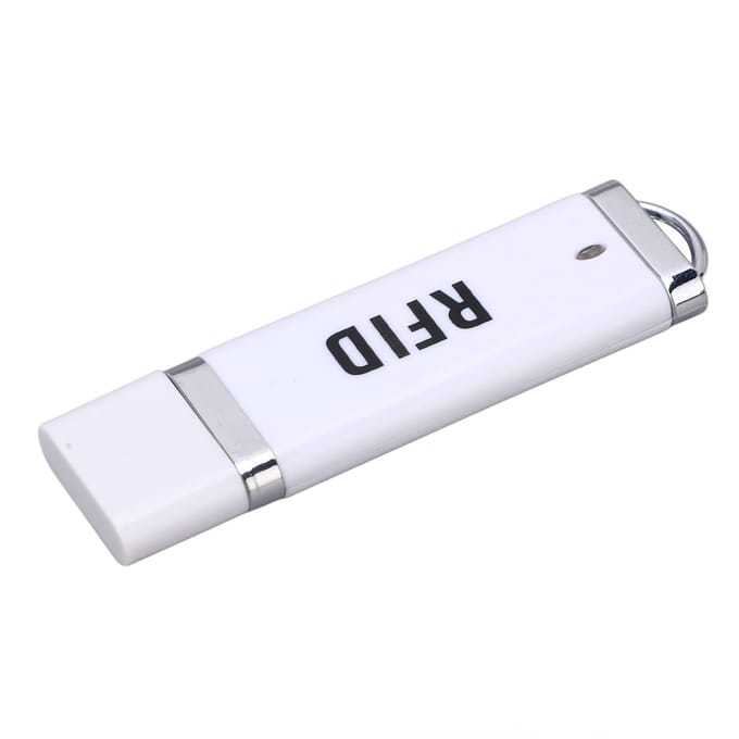 125KHz Draagbare RFID-lezer 5V 100MA U-schijfvorm ID-kaartlezer Plug and Play USB-interfacelezer white