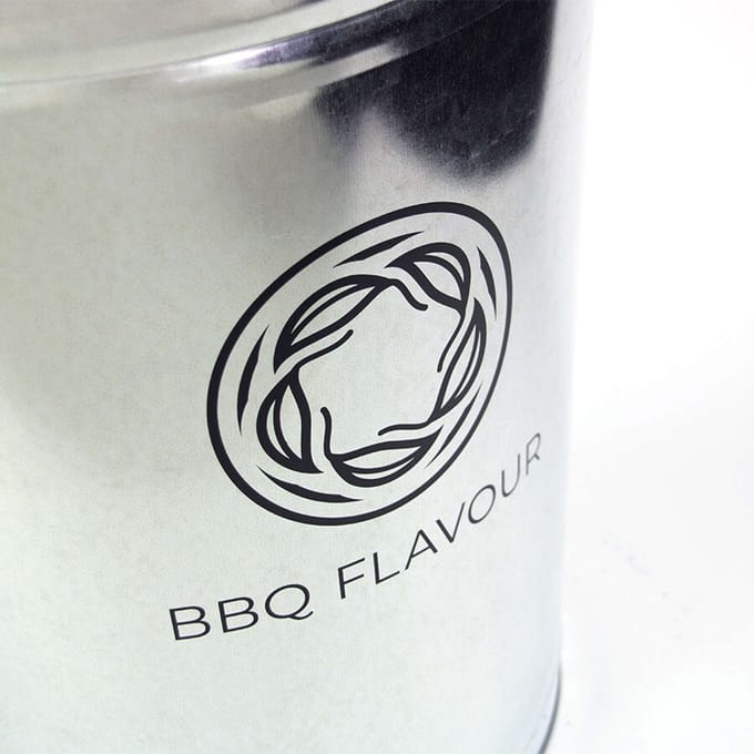 Yakiniku - BBQ Flavour Accessoire Houtskool Opbergbox 80 liter - Metaal - Grijs -