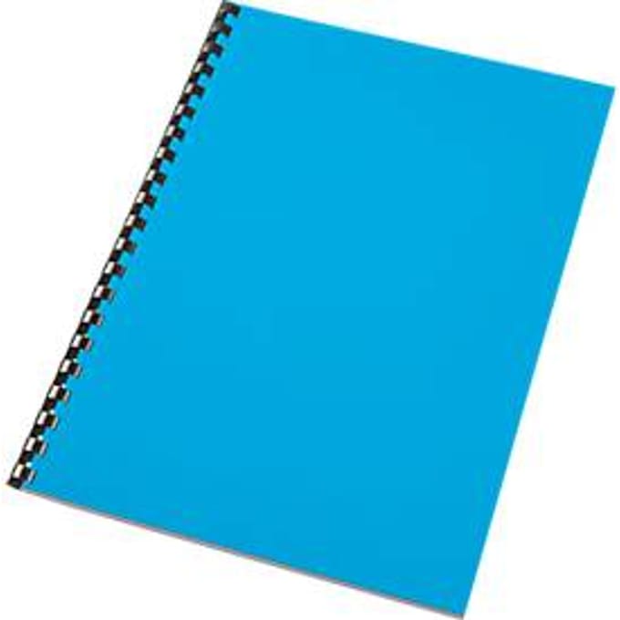 Voorblad GBC A4 Polycover 300micron blauw 100 stuks