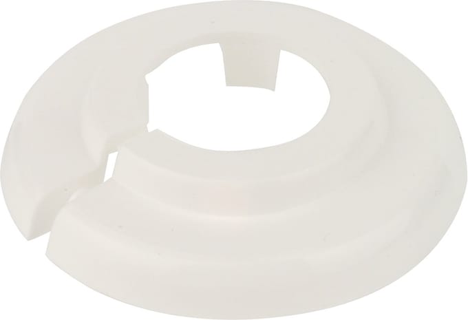 KIRCHHOFF PP Radiator Rozet - Wit, 15 x 10 mm - Voor 1/4" (10x)