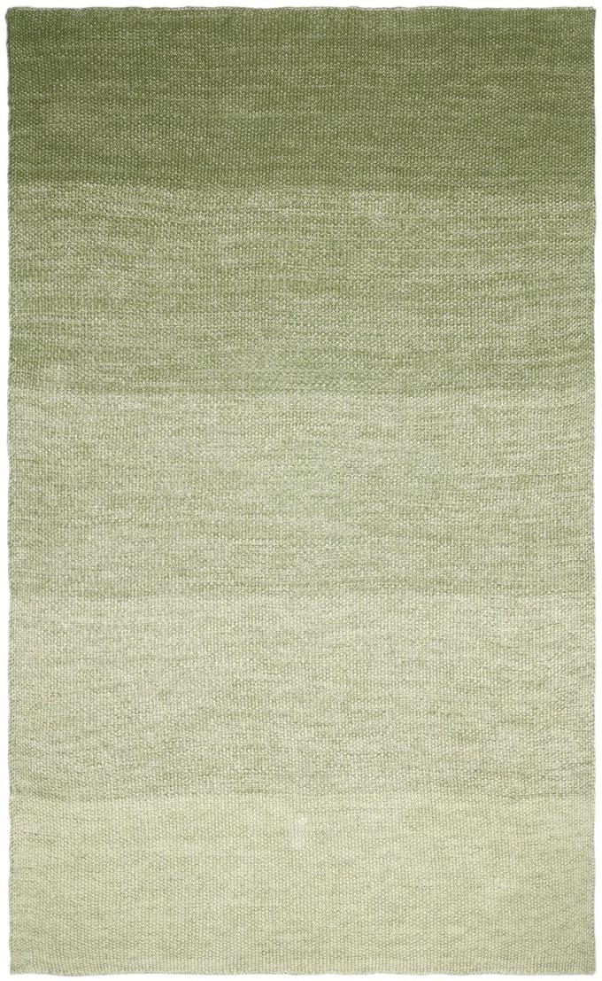 Marc O'Polo Nordic Knit Melange Plaid Mosgroen - 130x170 cm