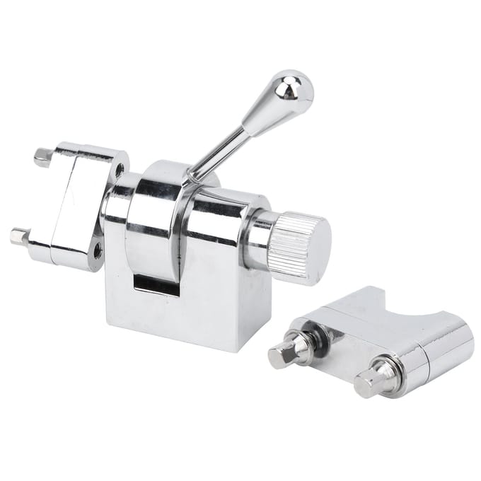 ThrowOff Snare Drum Strainer Zilver Duurzaam Metaal met Montageschroeven Accessoires gray