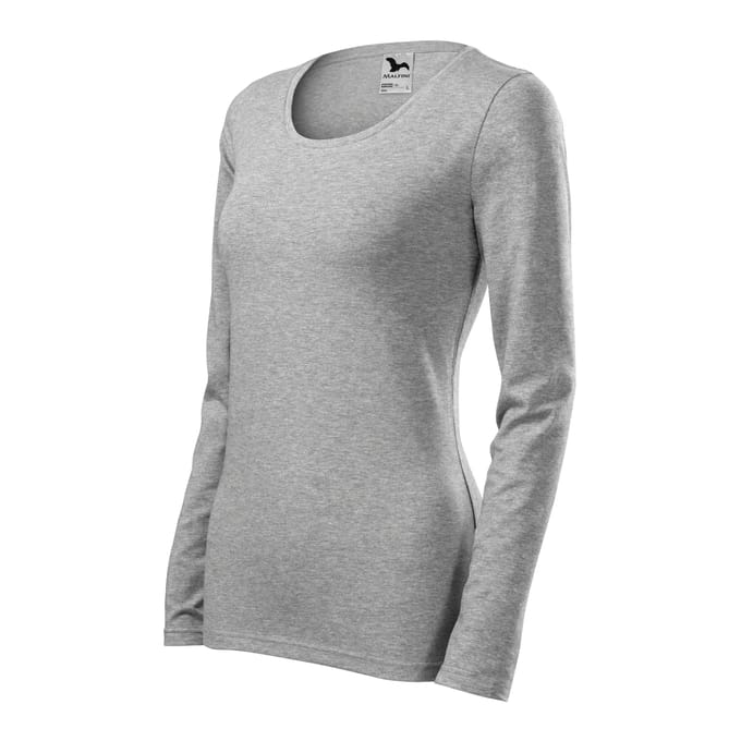 Dames-T-shirt met lange mouwen Malfini Slim 139