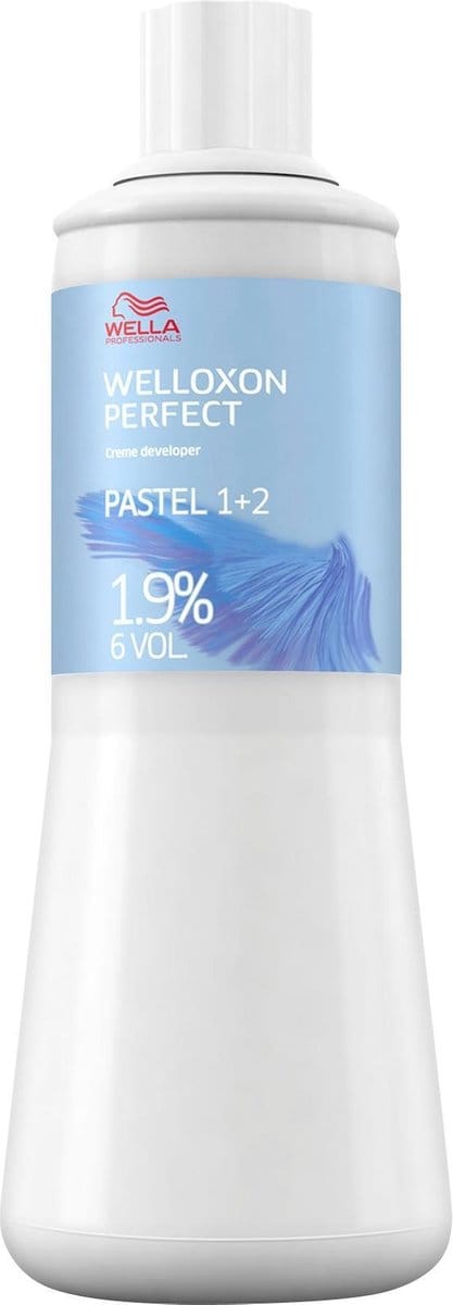 Wella Professional - Welloxon Perfect Pastel 1+2 Cream Developer 1.9% 6 Vol. - Cream Oxidation Developer