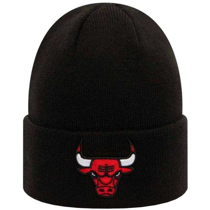 New Era Heren Chicago Bulls muts (Zwart/Rood)