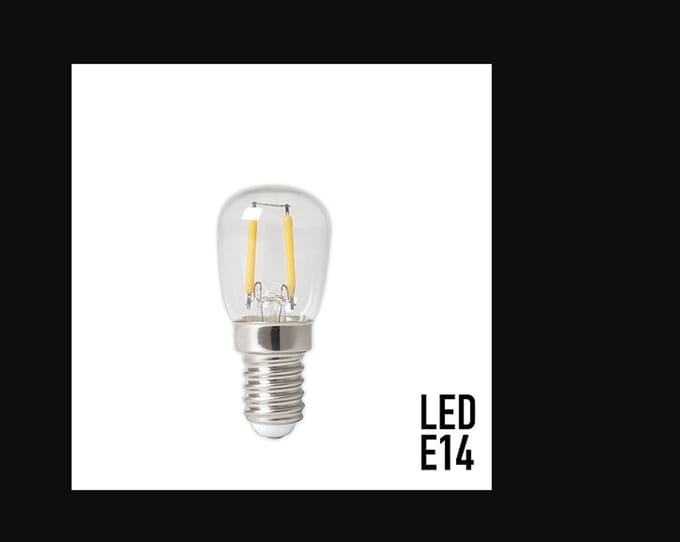 ETH Led nachtlampje E14 2w helder 1800k 200Lm T20x58mm