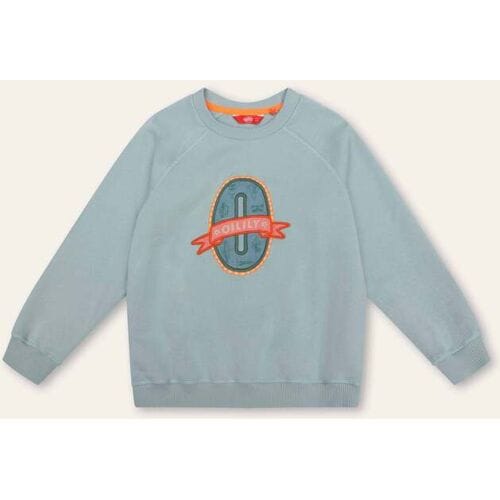 Oilily Hutt Sweater- maat122/7yr Blauw Surf