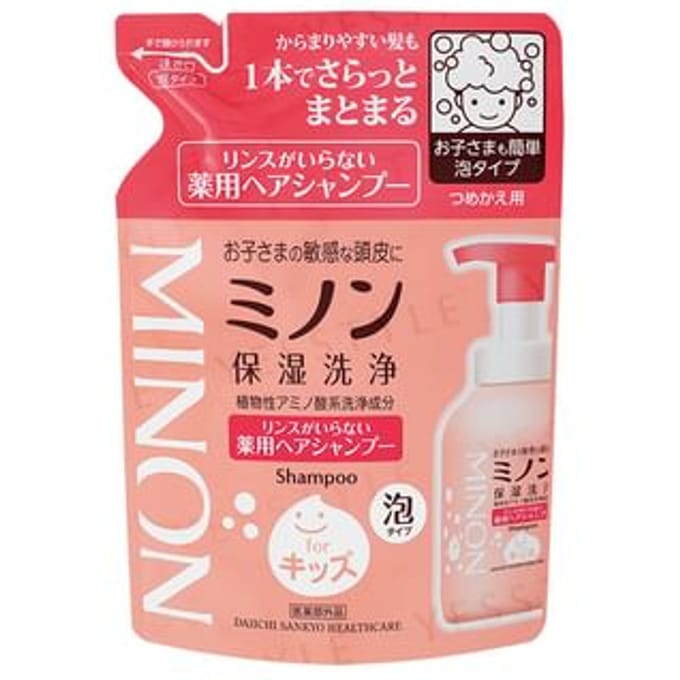 Minon - Medicated Hair Shampoo No Rinse Needed Refill 320ml