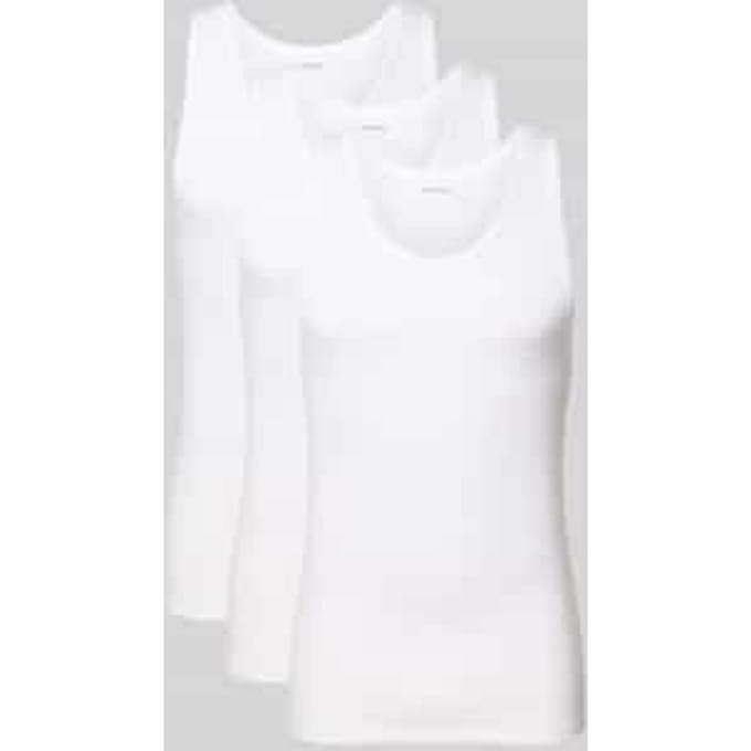 Calvin Klein 3-Pack Lounge Tanktops Heren - Wit - Maat M