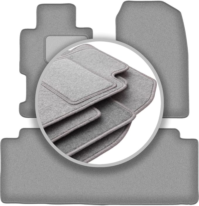 Grijze automatten voor: Honda Civic VII 5-deurs (2001-1007)