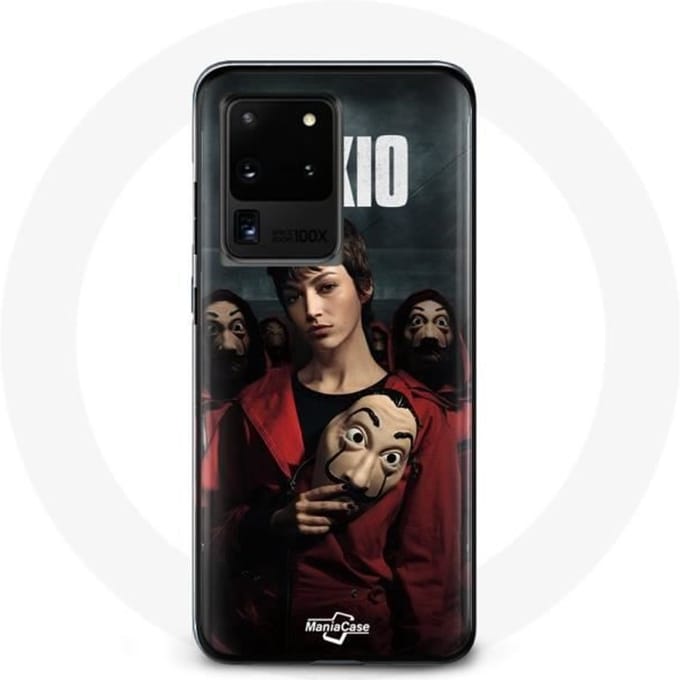 Case voor Samsung Galaxy S20 Ultra La Casa De Papel Tokyo Masker