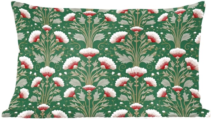 Sierkussens - Kussentjes Woonkamer - 50x30 cm - Patroon - Botanisch - Kleurrijk