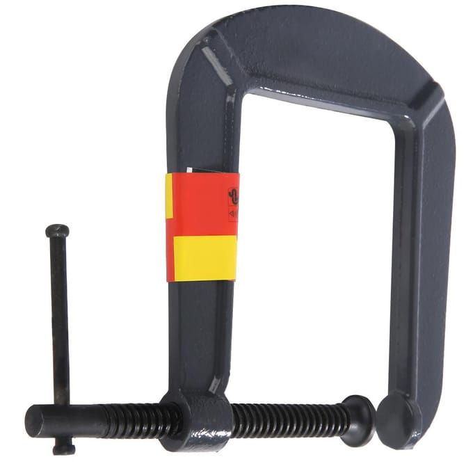 Pince de serrage robuste de type G pour menuiserie, outil de serrage pour bricolage(100 185 mm) red